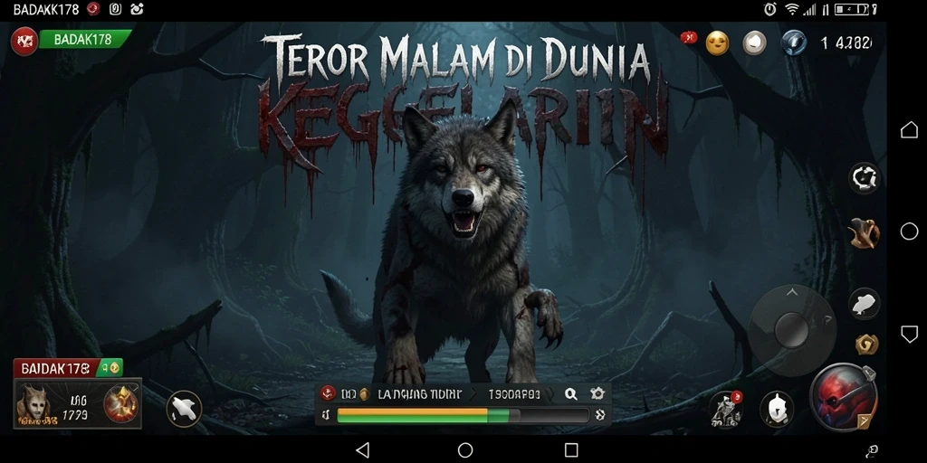 Gameplay BADAK178 yang menyeramkan dan menegangkan.