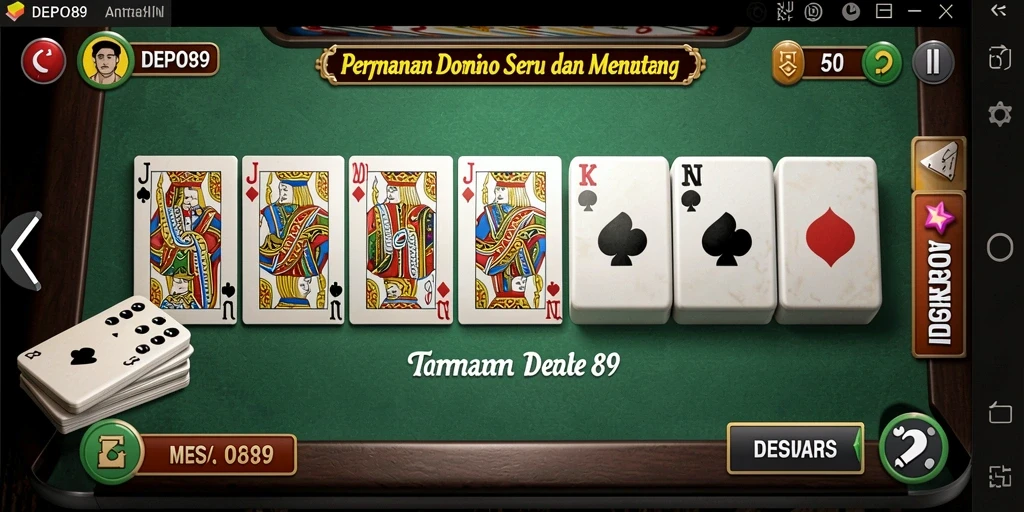Tampilan gameplay DEPO89 yang menarik dan interaktif.