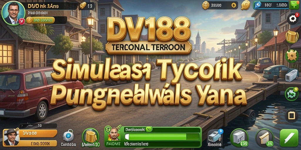 Screenshot DV188 menampilkan gameplay Tycoon yang menarik dan interaktif.