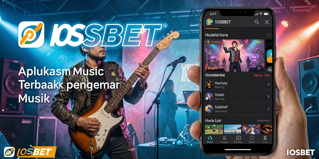 Tampilan menarik dari gameplay interaktif IOSBET yang menghadirkan musik.