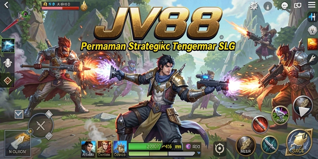 Screenshot menampilkan gameplay SLG yang mendebarkan dan strategis.