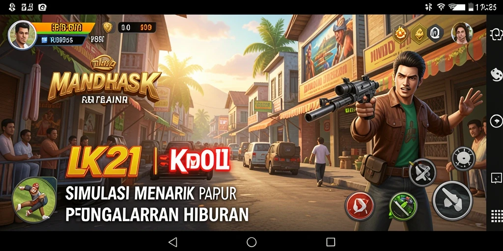 Tampilan gameplay LK21 yang menawan dan interaktif.