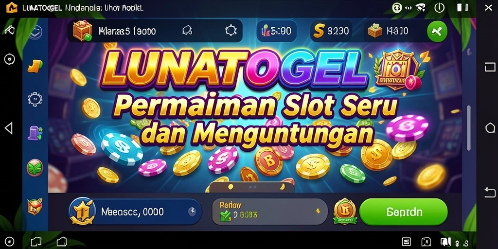 Gameplay LUNATOGEL yang mengasyikkan dan penuh warna.