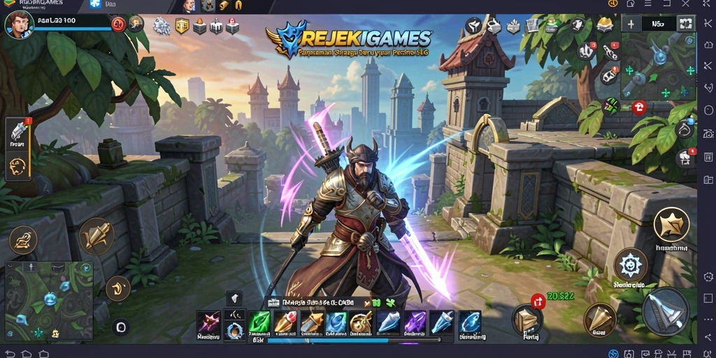 Tampilan gameplay <strong>REJEKIGAMES</strong> yang seru dan menantang.
