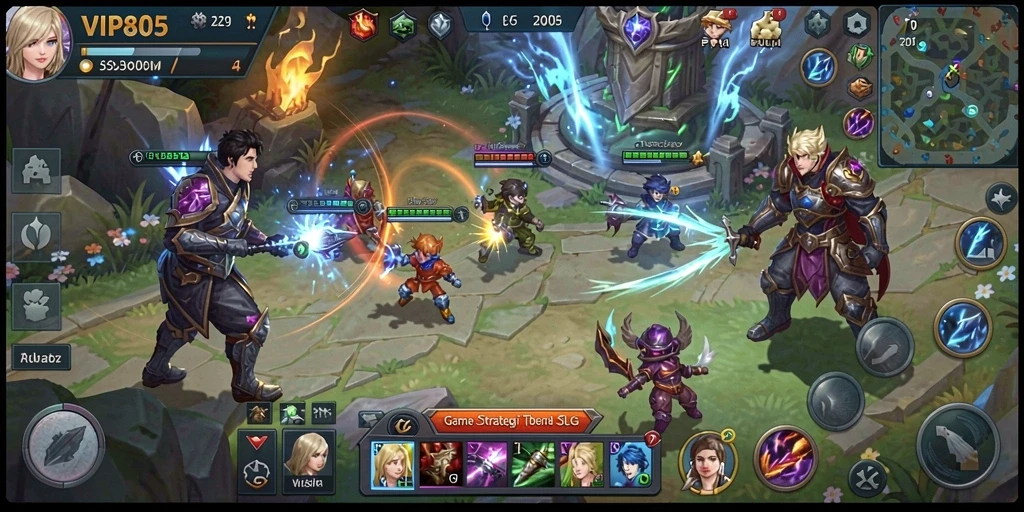 Tampilan gameplay VIP805 yang seru dan menarik.